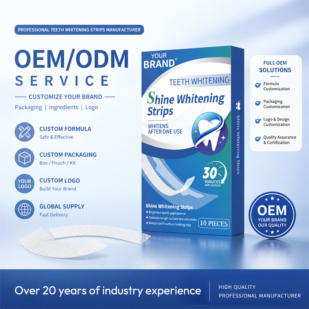 Private Label OEM ODM Reliable Fast Acting Low Sensitivity Mint Flavor PAP Hypoallergenic Dental Hygiene Portable Teeth