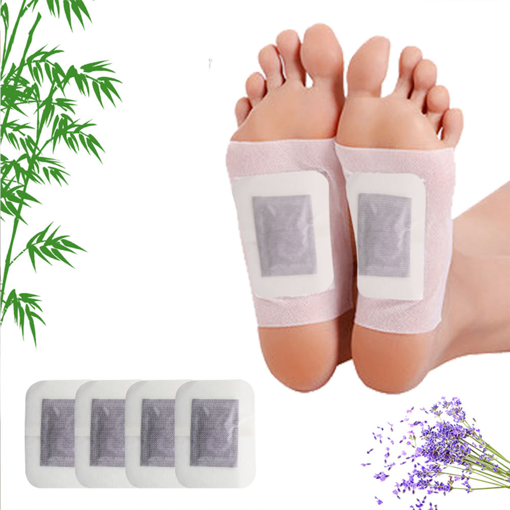 OEM Detox Foot Patch Bamboo Vinegar Ginger Foot Patch Natural Foot Care Patch for Men Women Wholesale
