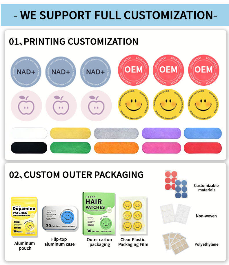 Private Label Natural Love Patch OEM ODM Transdermal Herbal Patch for Everyday Confidence