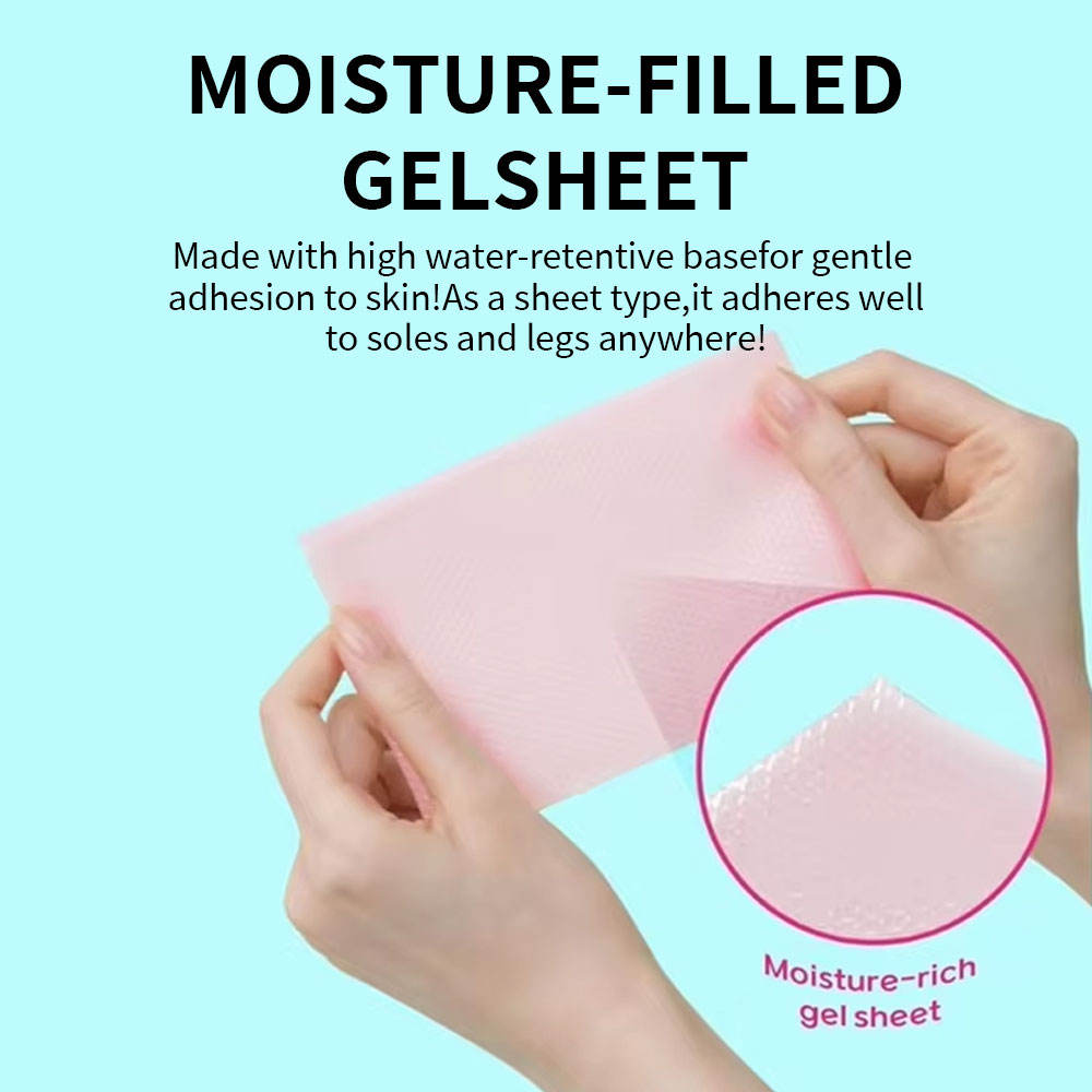 Leg Foot Cooling Relax Patch Hydrogel Refreshing Patch for Tired Leg Feet Custom Logo OEM ODM