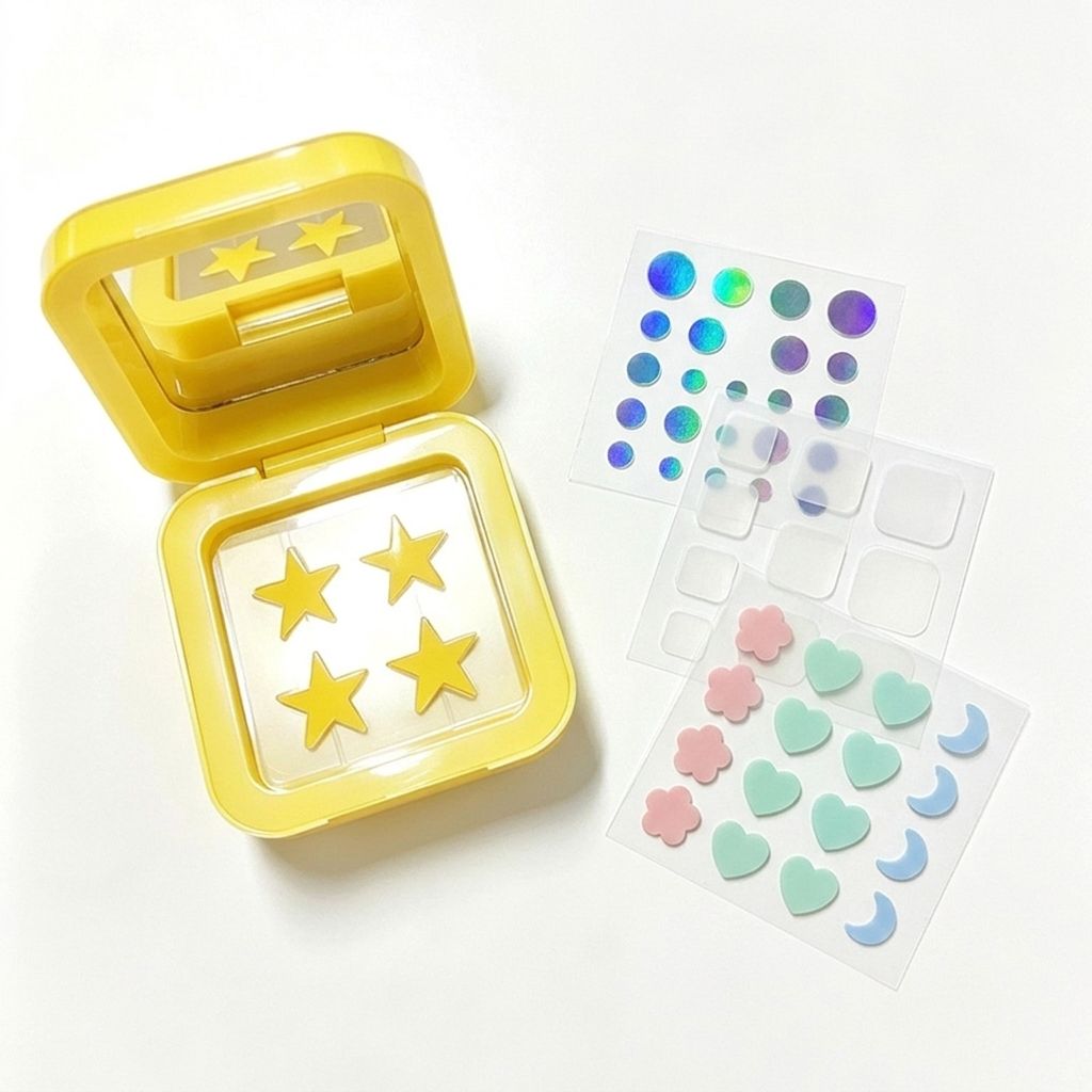 Bulk Acne Patches Hydrocolloid with Mirror Box for Day & Night Spot Treatment ISO9001 BSCI CE MSDS 32 CT