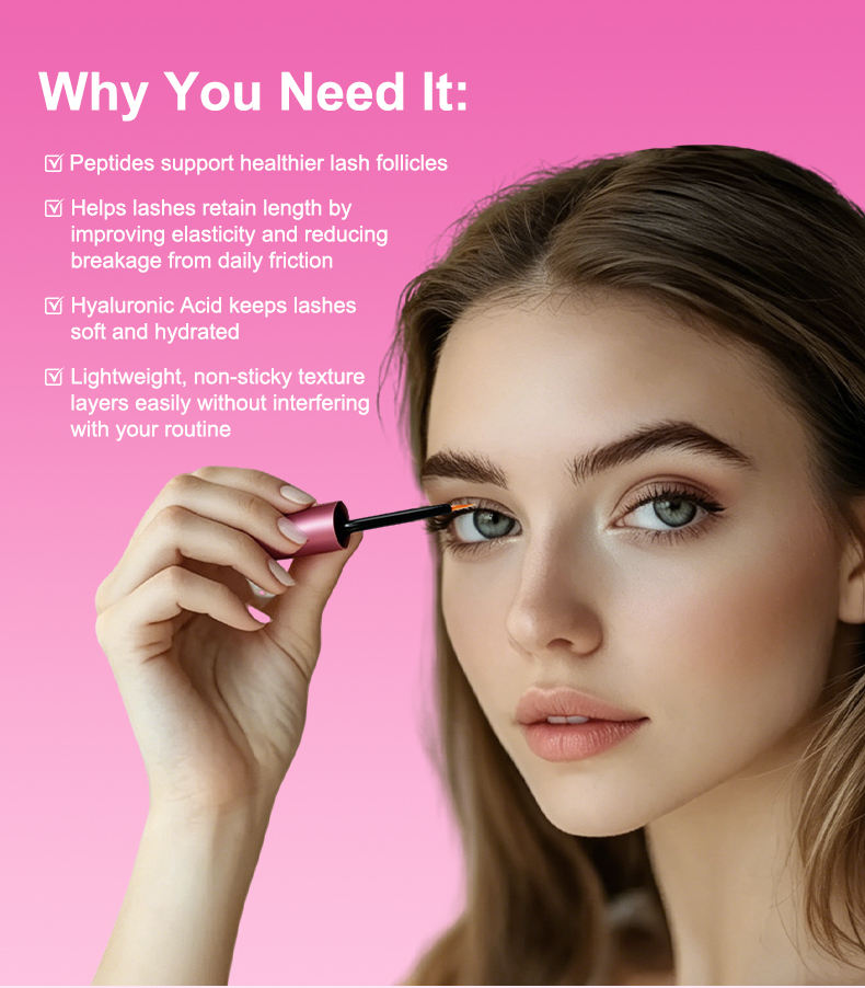 lash and eyebrow conditioning serum, wholesale brow lash serum, hormone free lash serum, hydrating eyebrow care liquid, private label lash brow serum, lash brow growth serum, bulk eyelash eyebrow serum, eyebrow conditioning liquid