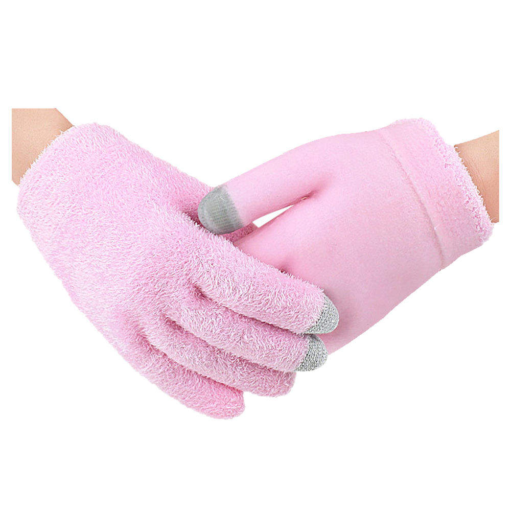 SPA Gel Gloves Reusable Touch Screen Moisturizing Hand Care Gloves Infused Jojoba Olive Vitamin E Lavender Oil OEM ODM